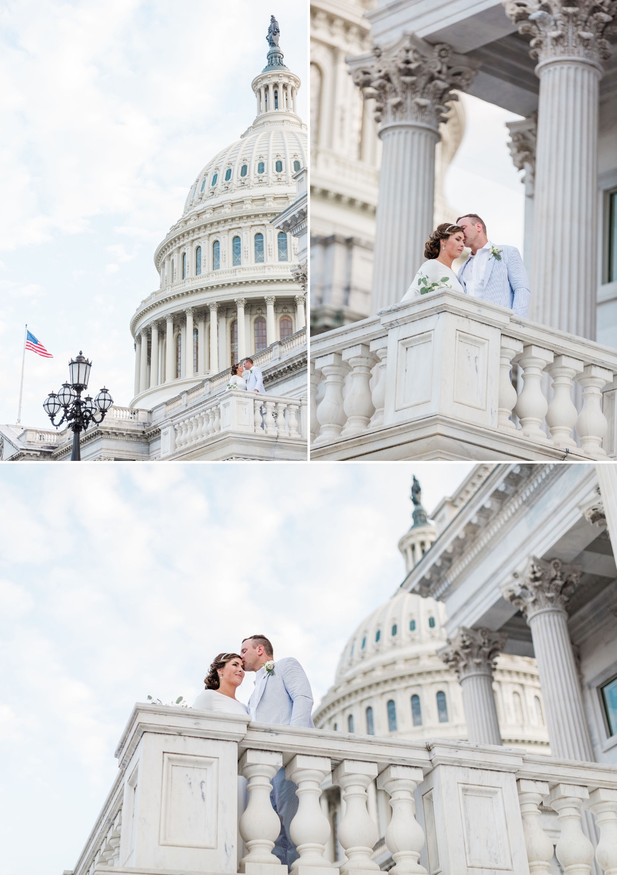 Catie + Carl’s Washington DC Surprise Intimate Wedding