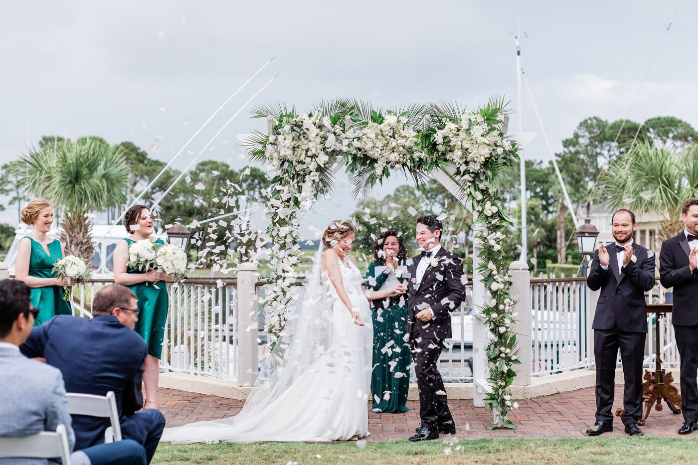 Wedding Ceremony at Wexford Plantation in Hilton Head