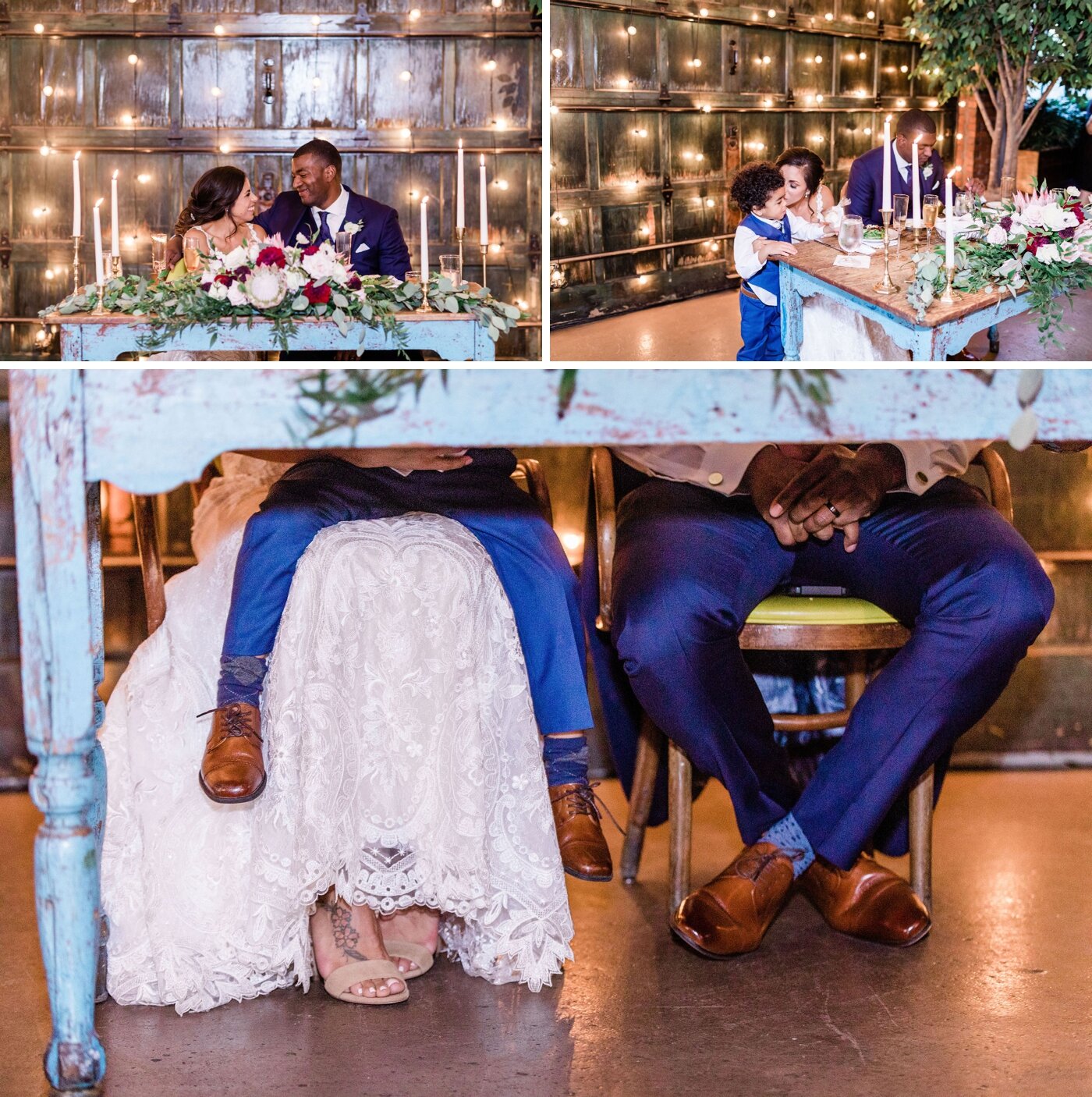 Kristin + Malik’s Wedding Reception at Soho South Cafe in Downtown Savannah
