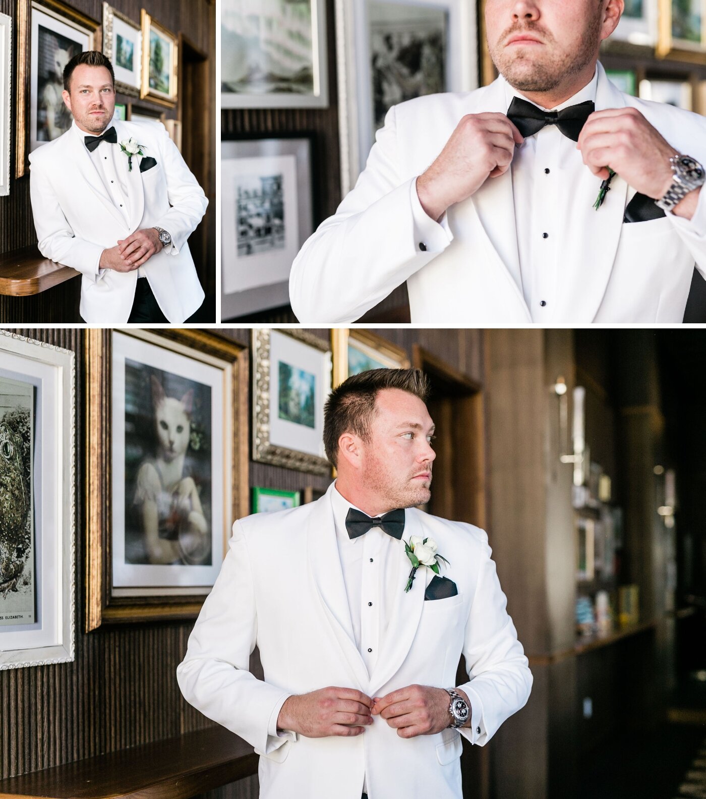 Classic green and white wedding at Perry Lane Hotel in Savannah