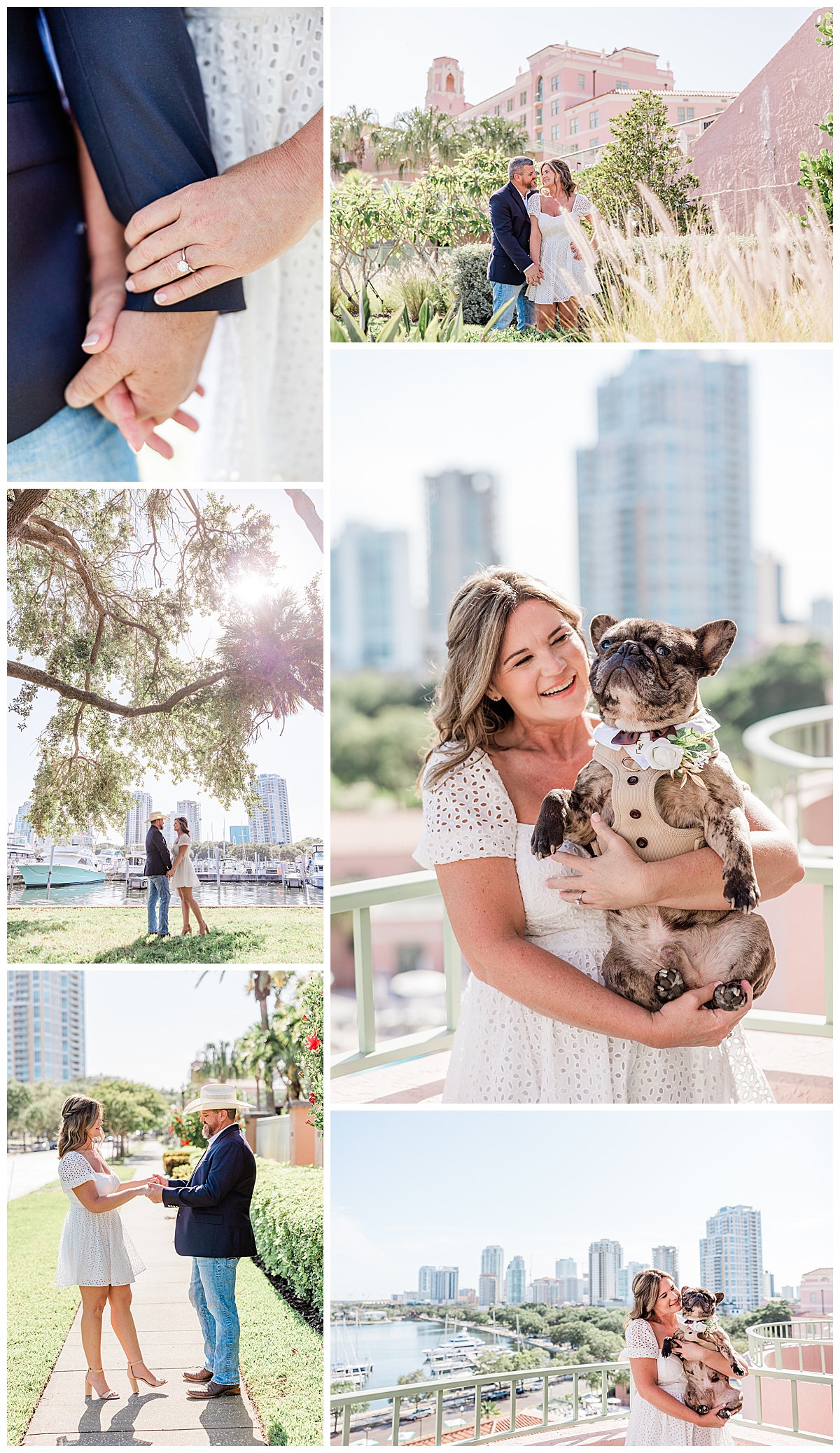 Downtown St. Pete Engagement Session at the St. Pete Pier