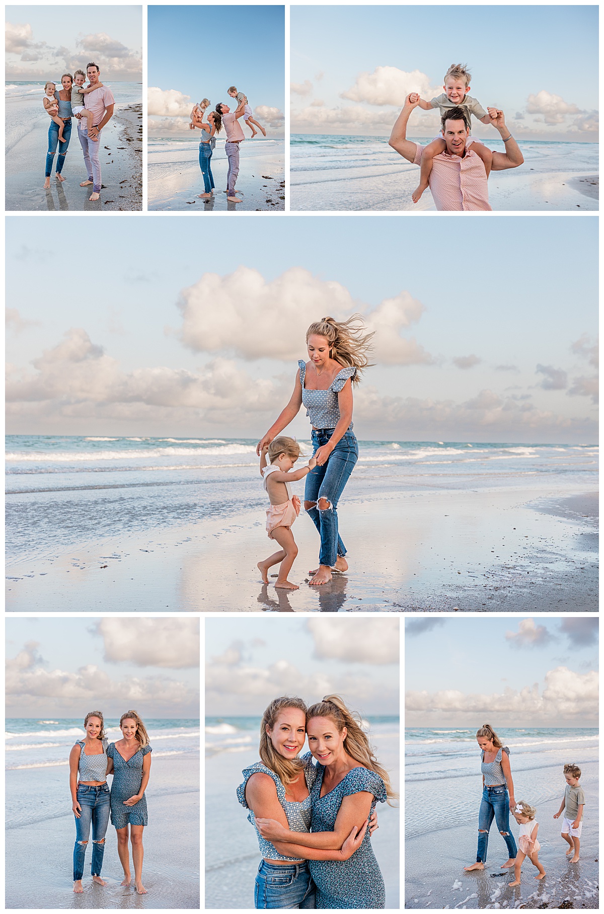 Indian Shores Beach Family Shoot