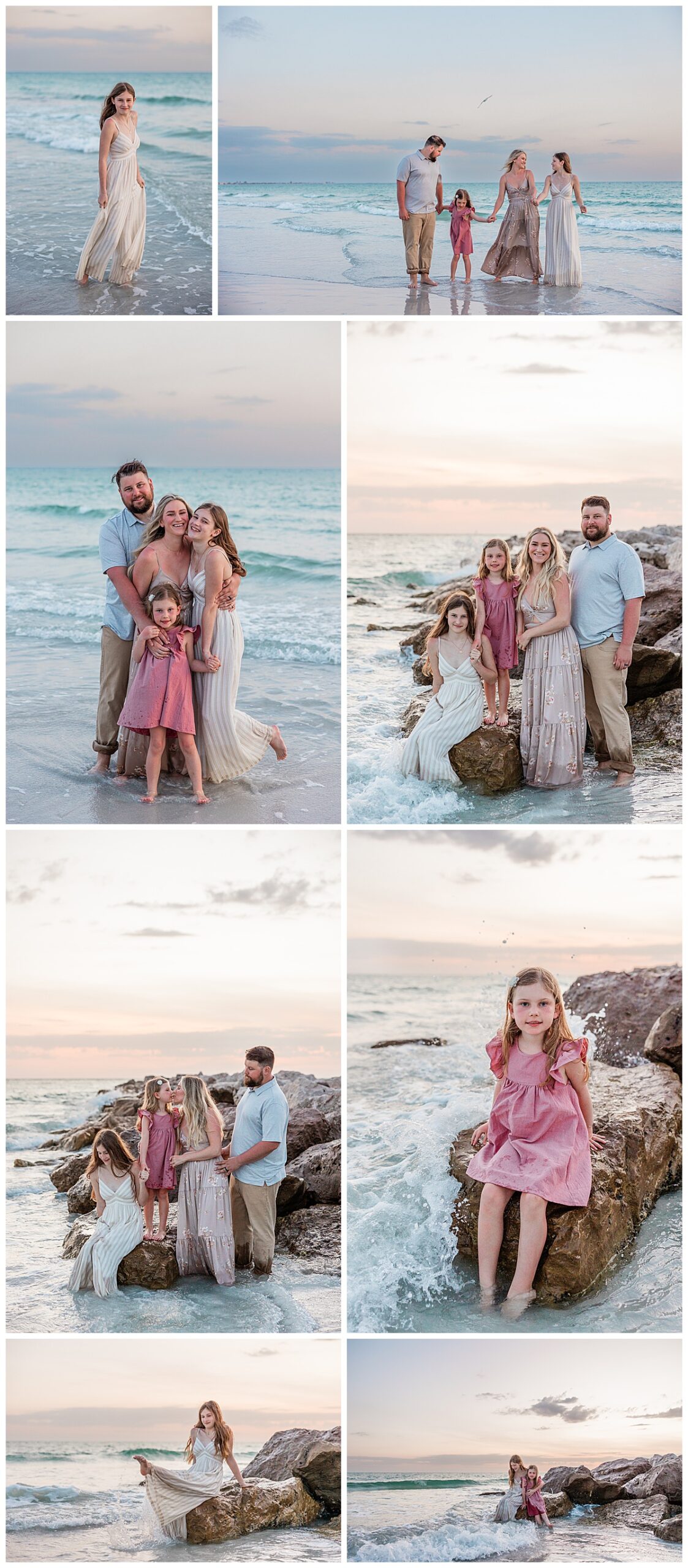 Upham Beach Family Photoshoot