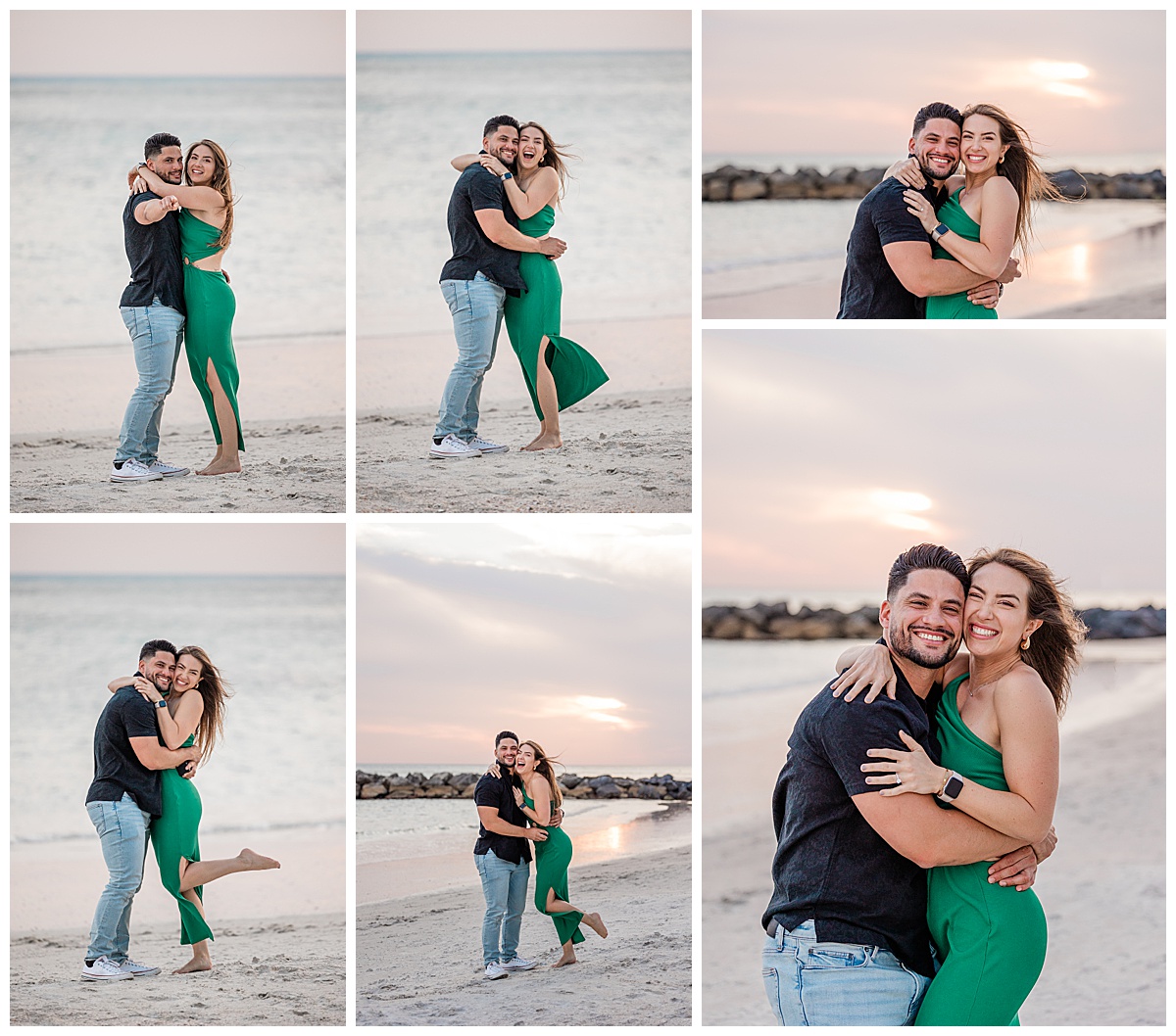 Surprise Proposal Photograhy at Upham Beach