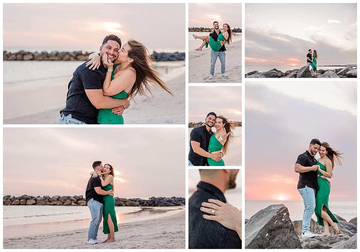 Surprise Proposal Photograhy at Upham Beach