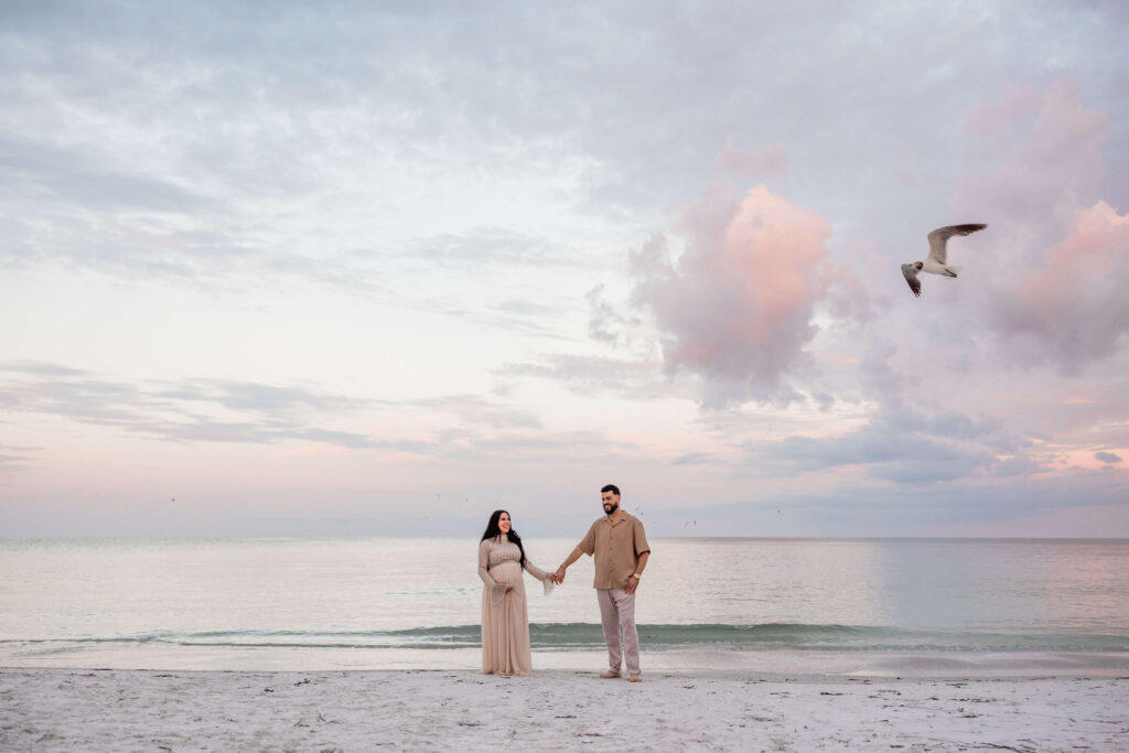 maternity photography on st. Pete Beach, FL