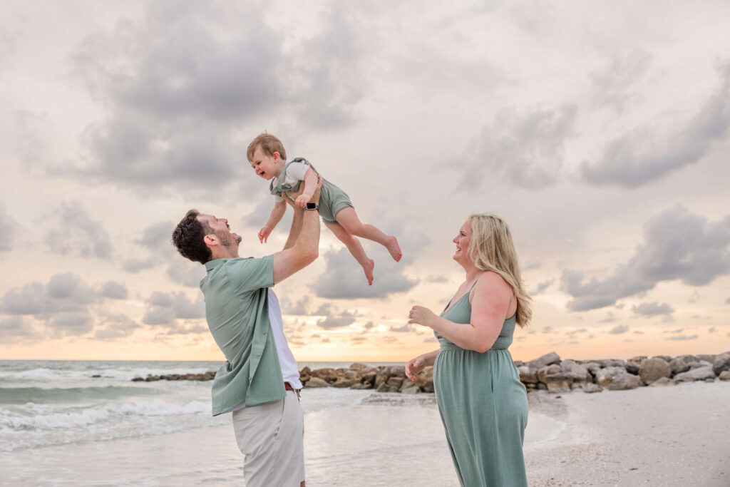 St. Pete family photo shoot